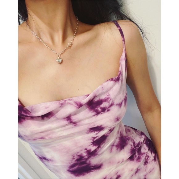 rare Realisation Par Capulet Silk Slip Midi Dress - David Bowie tote included! - Picture 13 of 16